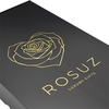 Luxe verpakking zwart met gouden logo - Rosuz all